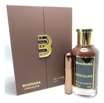 Perfume Arabe Bharara Chocolate Unissex Eau de Parfum 100ml Original Importado Alta Fixação