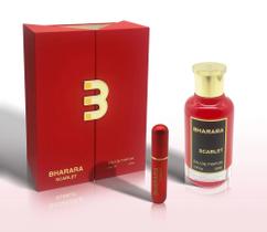 Perfume Arabe Bharara Scarlet Unissex Eau de Parfum 100ml Original Importado Alta Fixação