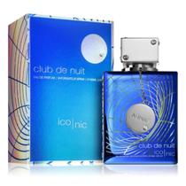 Perfume Árabe Club de Nuit Blue Iconic EDP Masculino Armaf - 105ml Perfume Árabe Club de Nuit Blue Iconic EDP Masculino Armaf - 105ml