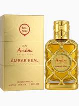 Perfume Árabe Compartilhável Âmbar Real Arabic Collection A024 - 25ml
