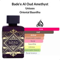 Perfume Arabe Compartilhável Lattafa Amethyst Badee Al Oud EDP 100ml Perfume Arabe Compartilhável Lattafa Amethyst Badee Al Oud EDP 100ml