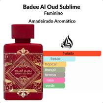 Perfume Arabe Compartilhável Lattafa Badee Al Oud Sublime EDP 100ml Perfume Arabe Compartilhável Lattafa Badee Al Oud Sublime EDP 100ml