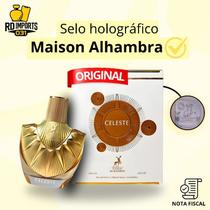 Perfume Árabe Importado Celeste Maison Alhambra 100ml Edp Feminino - Com Selo Holográfico Original Perfume Árabe Importado Celeste Maison Alhambra 100ml Edp Feminino - Com Selo Holográfico Original