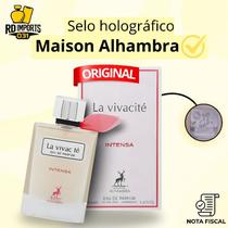Perfume Árabe La Vivacité Intensa Maison Alhambra Edp 100ml Original Importado Com Selo Holográfico