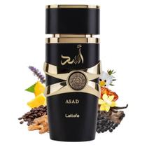 Perfume Arabe Lattafa Asad Black 100ml Parfum Perfume Arabe Lattafa Asad Black 100ml Parfum