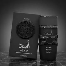 Perfume Árabe Lattafa Asad Black Elixir Eau De Parfum Masculino 100ML