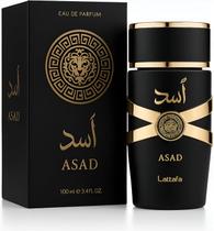 Perfume Árabe Lattafa Asad Black Masculino Eau De Parfum
