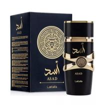 Perfume Árabe Lattafa Asad Tradicional Preto Eua de Parfum 100ml Original