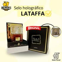 Perfume Árabe Lattafa Khamrah Eau De Parfum 100ml - Original Importado Com Selo Holográfico