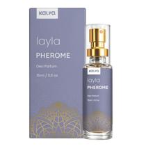 Perfume Arabe Layla Feromonios Pherome Feminino Marcante Kalya 15ml Perfume Arabe Layla Feromonios Pherome Feminino Marcante Kalya 15ml