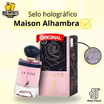 Perfume Árabe Maison Alhambra La Voie Edp 100ml Feminino Original Importado Com Selo Holográfico