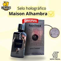 Perfume Árabe Maison Alhambra Panther Pour Homme 100ml Edp - Original com Selo Holográfico Lacrado