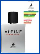 Perfume Árabe Masculino Alpine Homme Sport Maison Alhambra Original Importado