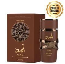 Perfume Arabe Masculino Asad Bourbon EDP 100ml Lattafa Originail