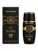 Perfume Árabe Masculino Majestade Arabic Collection A001 - 25ml (Ref. Olfativa: Asad Lattafa)