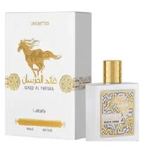 Perfume Árabe Original Lattafa Compartilhável Qaed Al Fursan Unlimited Eau De Parfum 90 Ml
