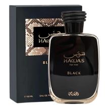 Perfume Árabe Rasasi Hawas Black Eau de Parfum Masculino Original