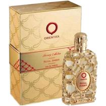Perfume Árabe Royal Amber Orientica Eau De Parfum Compartilhável 80ml