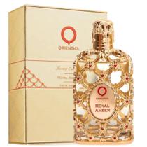Perfume Árabe Royal Amber Orientica Eau De Parfum Unissex 80Ml Original