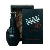 Perfume Arsenal Black EDP Masculino 100 mL - Gilles Cantuel