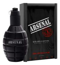 Perfume Arsenal Black Gilles Cantuel 100 Ml Eau De Parfum Edp Masculino Original Lacrado Importado
