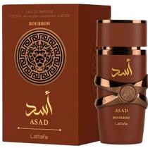 Perfume Asad Bourbon Lattafa Eau de Parfum Masculino 100ml Importado