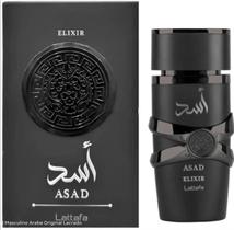 Perfume Asad Elixir Lattafa Eau De Parfum 100 Ml Masculino Arabe Original Lacrado ORIGINAL