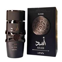 Perfume Asad Elixir Lattafa Eau de Parfum Masculino 100ml Importado Alta Fixação Perfume Asad Elixir Lattafa Eau de Parfum Masculino 100ml Importado Alta Fixação