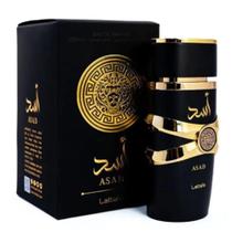 Perfume Asad Lattafa 100ml Masculino Preto Importado Original Longa Duração Perfume Asad Lattafa 100ml Masculino Preto Importado Original Longa Duração
