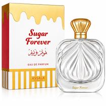 Perfume Assala Sugar Forever Feminino EDP 100ml Original Importado Gourmand Doce Longa Duração Perfume Assala Sugar Forever Feminino EDP 100ml Original Importado Gourmand Doce Longa Duração