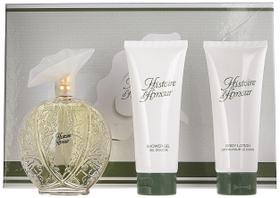 Perfume Aubusson Histoire d'Amour Eau de Toilette 100 ml, conjunto de 3 peças