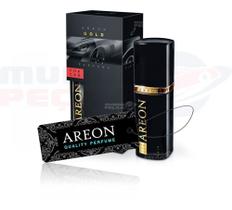 Perfume Automotivo Areon Gold 50ml + Difusor de Papel