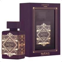 Perfume Badee Al Oud Amethyst Eau de Parfum Lattafa 100 ml Unissex Arabe Original Lacrado