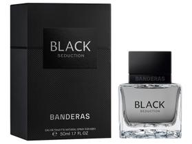 Perfume Banderas Black Seduction Masculino Eau de Toilette de 50ml Perfume Banderas Black Seduction Masculino Eau de Toilette de 50ml
