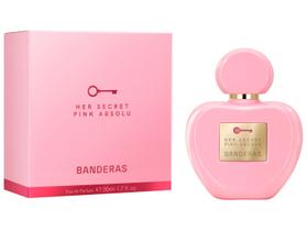 Perfume Banderas Her Secret Pink Absolu Feminino Eau de Parfum de 50ml
