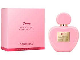 Perfume Banderas Her Secret Pink Absolu Feminino Eau de Parfum de 50ml Perfume Banderas Her Secret Pink Absolu Feminino Eau de Parfum de 50ml