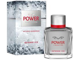 Perfume Banderas Power of Seduction Masculino - Intense Ice Eau de Toilette 100ml