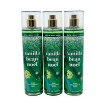 Perfume Bath & Body Works Vanilla Bean Noel 240 ml - pacote com 3