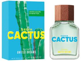 Perfume Benetton Green Cactus Masculino - Eau de Toilette 100ml