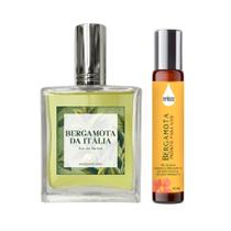 Perfume Bergamota Da Itália Masculino 50Ml + Óleo Essencial