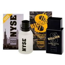 Perfume Billion Casino Royal + Nyse - Paris Elysees 100ml