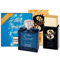 Perfume Billion For Men + Blue Spirit - Paris Elysees 100ml