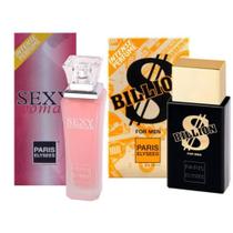 Perfume Billion For Men + Sexy Woman - Paris Elysees 100ml