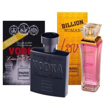 Perfume Billion Woman Love + Vodka Limited Edition - Paris Elysees 100ml