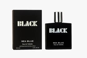 Perfume Black 100ml Masculino Sea Blue - SEA BLUE Perfume Black