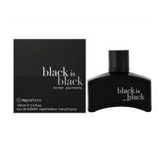 Perfume Black is Black Eau de Toilette 100ml para homens