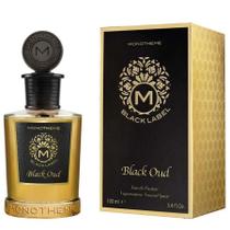 Perfume Black Label Black Oud Monotheme Unissex EDP 100ml