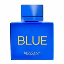 Perfume Blue Seduction Summer Essence Masculino Eau de Toilette Banderas 100ml Perfume Blue Seduction Summer Essence Masculino Eau de Toilette Banderas 100ml