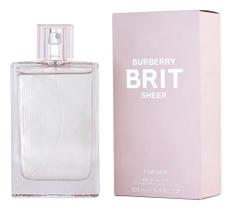 Perfume Burberry Brit Sheer Eau De Toilette Edt 100 Ml Feminino Original Lacrado Perfume Burberry Brit Sheer Eau De Toilette Edt 100 Ml Feminino Original Lacrado