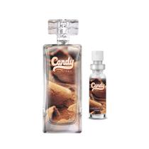 Perfume Candy - Chocolate com Canela (55ml) Linha Gourmand Thipos + Portable (7ml)